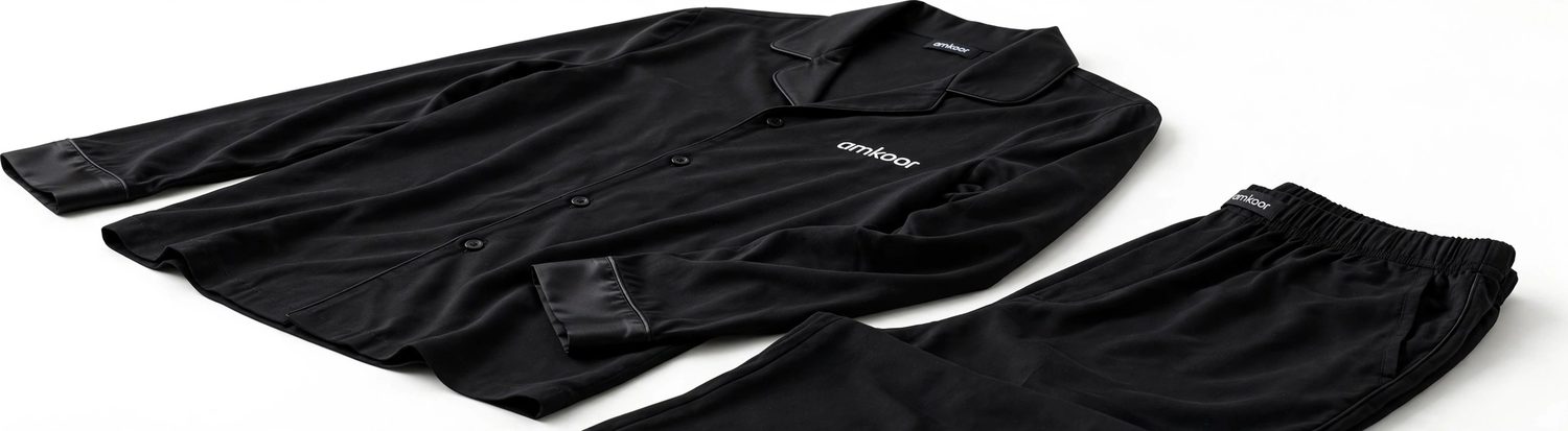 Pajama Set — Black Sleepwear Set