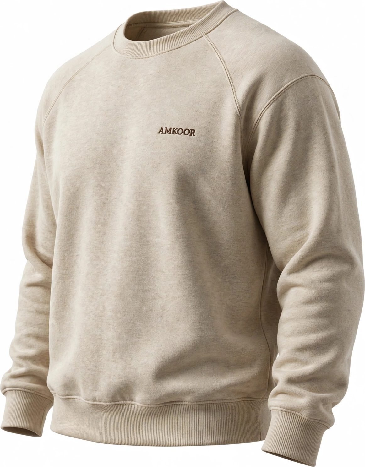Crewneck Sweatshirt — Beige