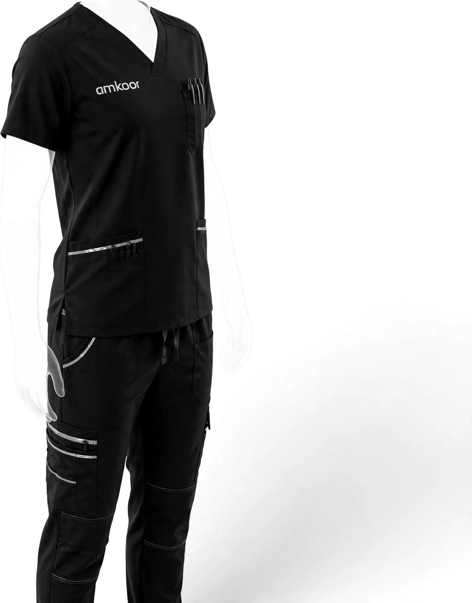 Scrubs Uniform Set — Black