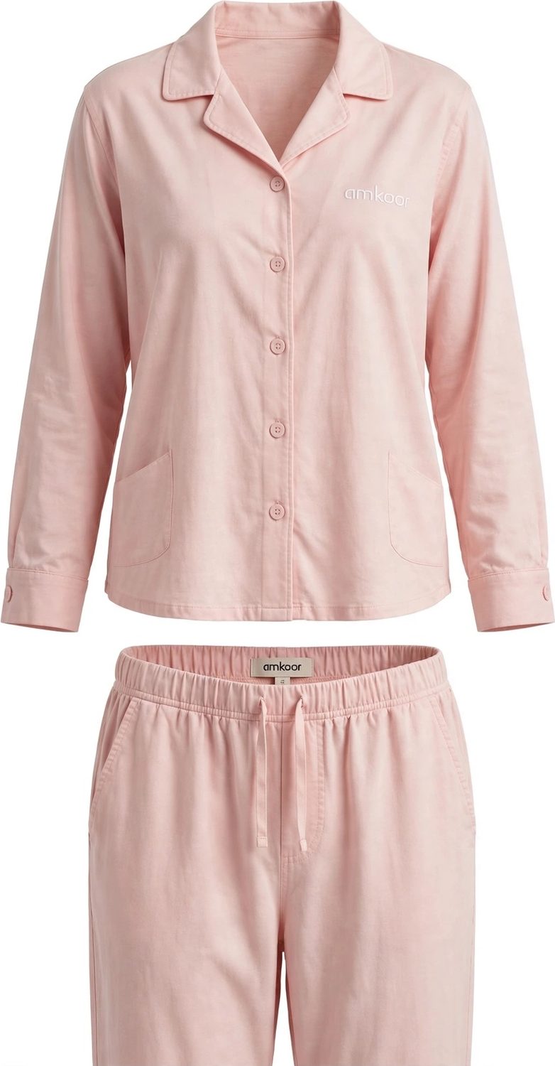 Ladies Night Suit — Blush Pink